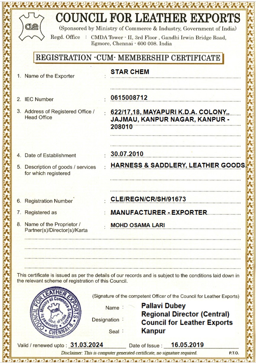 Certificate 1