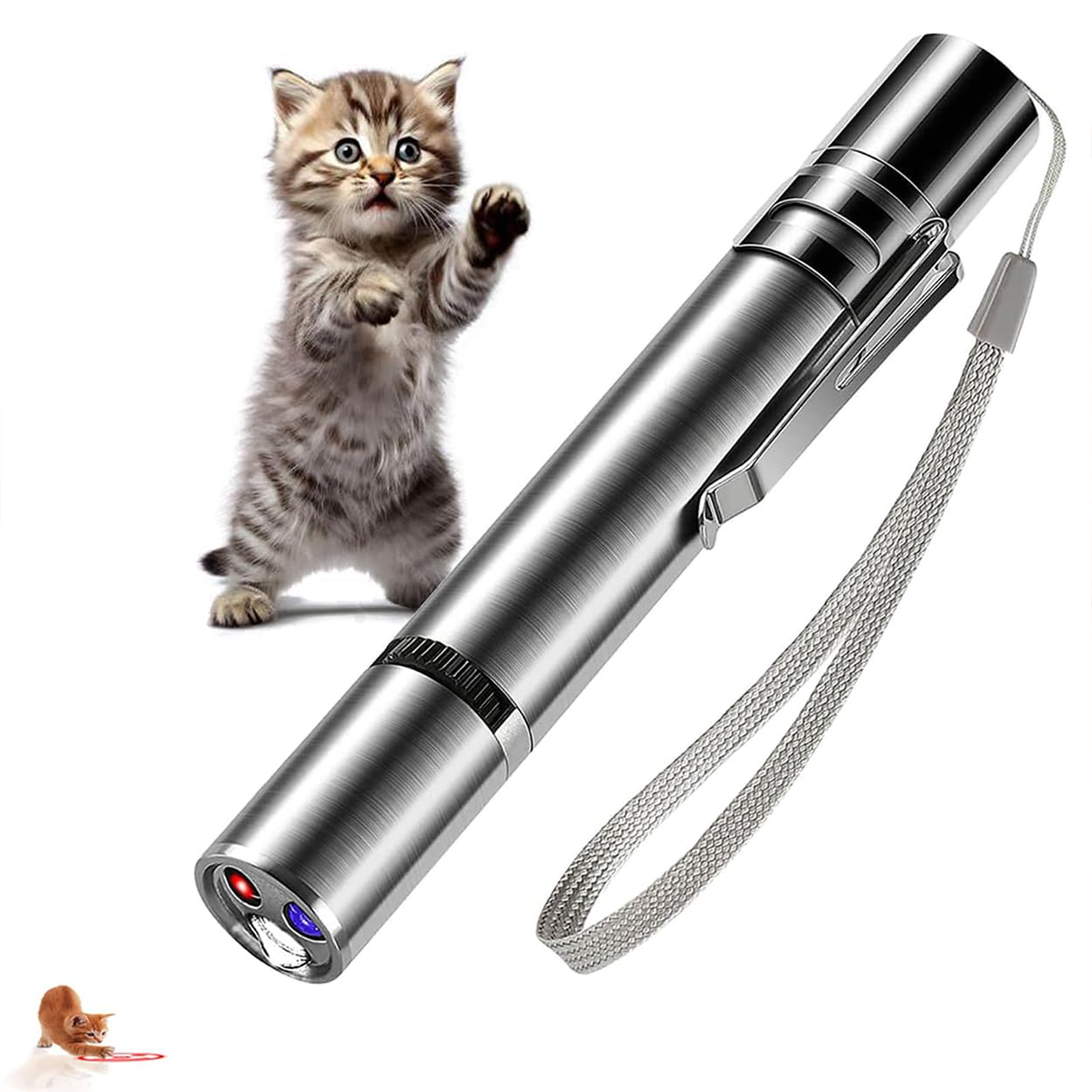 Multiple Light Modes for Puppies Senior Dogs for Training Reward Laser Infrared Pointer Cats Interactive Play Toy