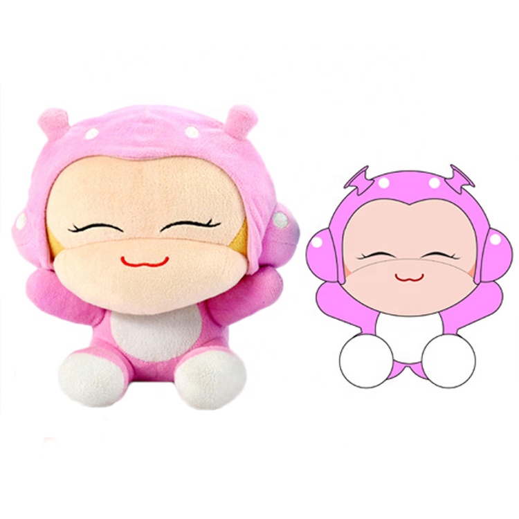 Fashion Custom Stuffed Animal Plush Toys Bulk for Crane Machines Pet Squeak Soft Toys Skins Stuffed Animals