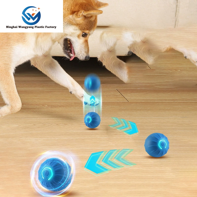 Automatic Rolling Smart Ball Dog Toy Eco-Friendly Motion-Activated Interactive Shaking Toy for Pets