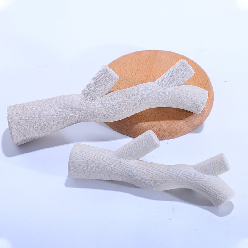 Cross-border Thermoplastic Rubber Material Branch Chew Toy Molar Teeth Cleaning Dog Toy Solitude Eco-friendly