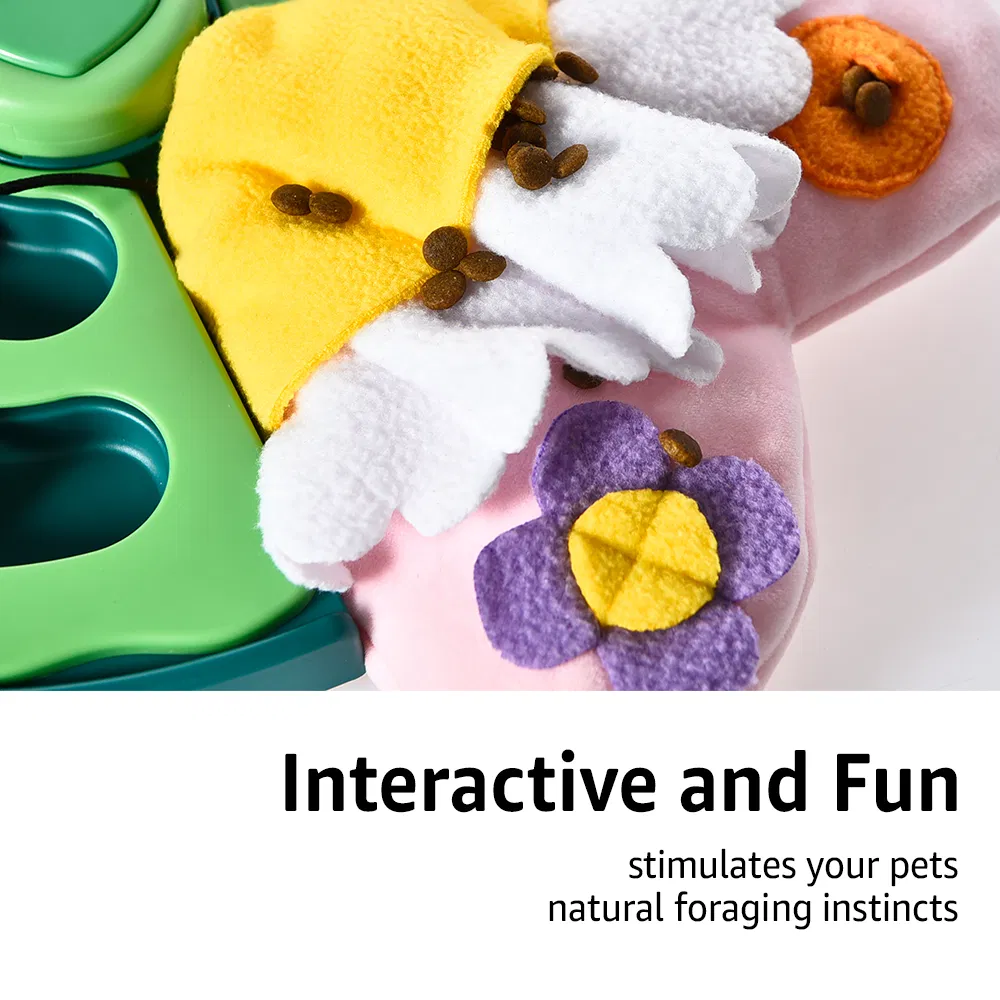 New Design Pet Dog Puzzle Interactive Food Treat Toy Puzzle Dog Iq Training Treat Dispensing Toys Dog Puzzle Feeder Toy
