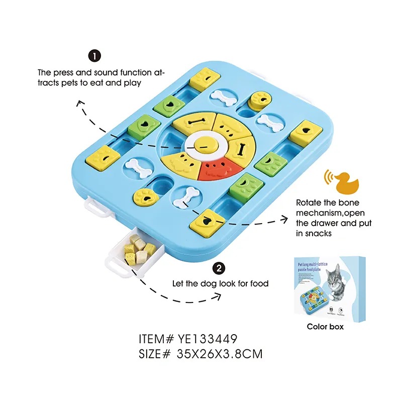 Petstar Pet Intelligence Iq Training Toy Puppy Interactive Puzzle Feeders for Dogs