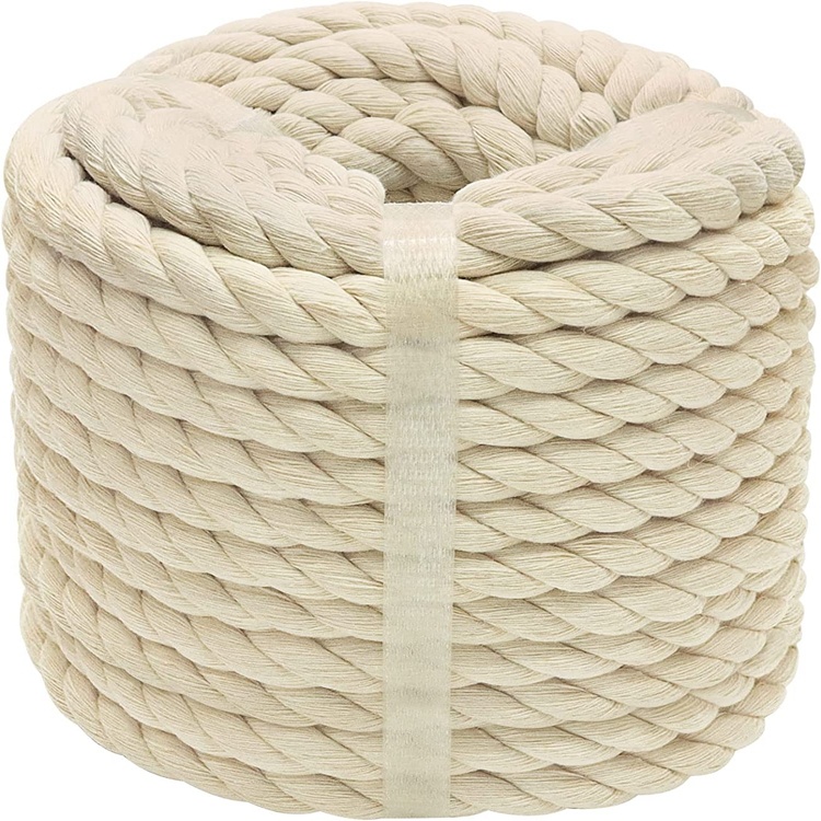 HH Wholesale Super Soft Twisted Tug War Braided Swings Chew Toy Cotton Basket Rope