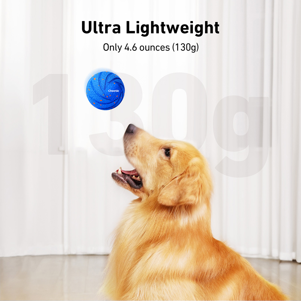 Cheerble Latest Interaction Toys Smart Motion-activated Interactive Pet Toy with Certificate and Led Lights for Pets