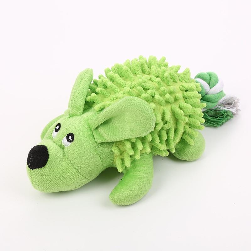 Factory Wholesale Top-seller Mop Velvet Squeaky Dog Toy Sensory Play Molar Toy for Anxiety and Boredom Relief