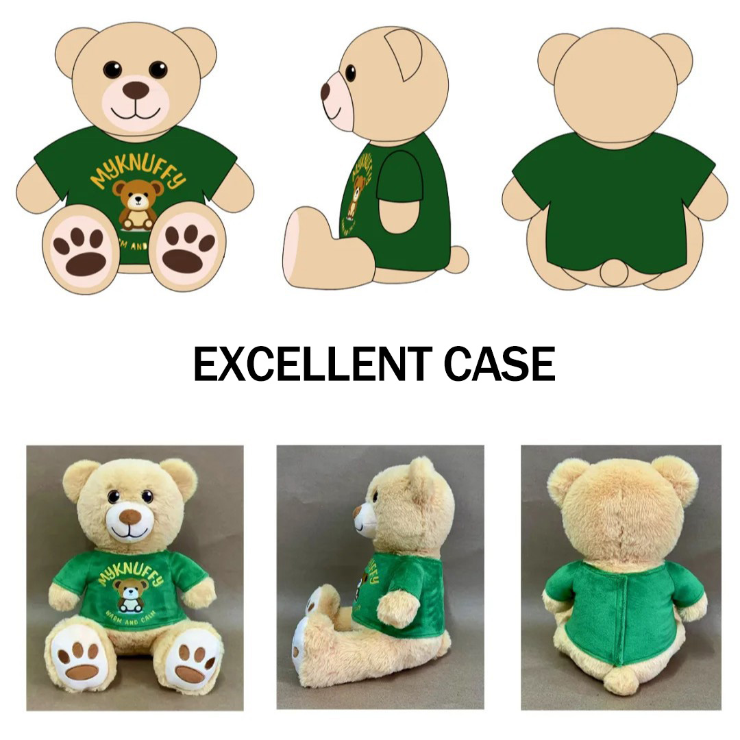 Customized Weighted Sensory Toy Lavender Fragrance Anxiety Relief Plushie Mascot Soft Animal Weighted Sensory Plushies