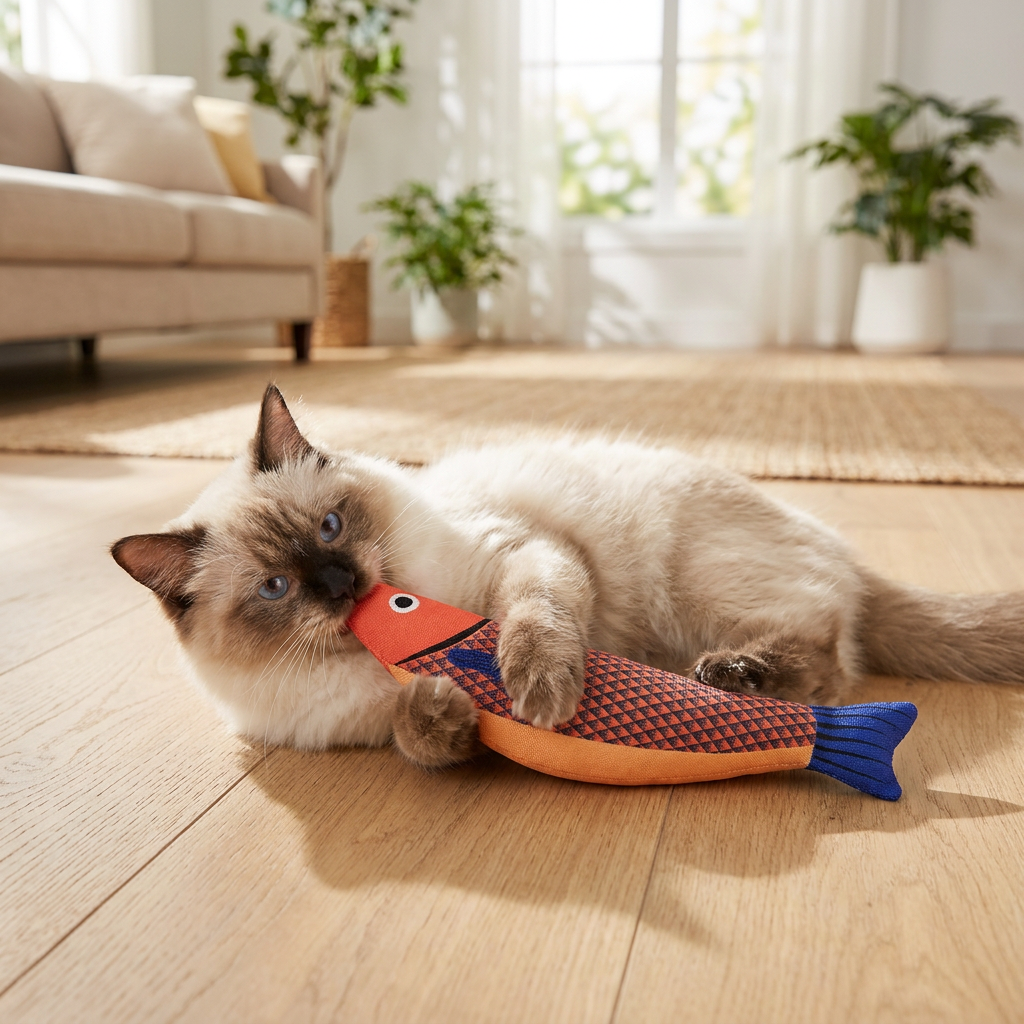 Manufacturer Wholesale Interactive USB Rechargeable Flopping Fish Cat Toy Electronic Wiggling Smart Pet Chew Toys For Kitten