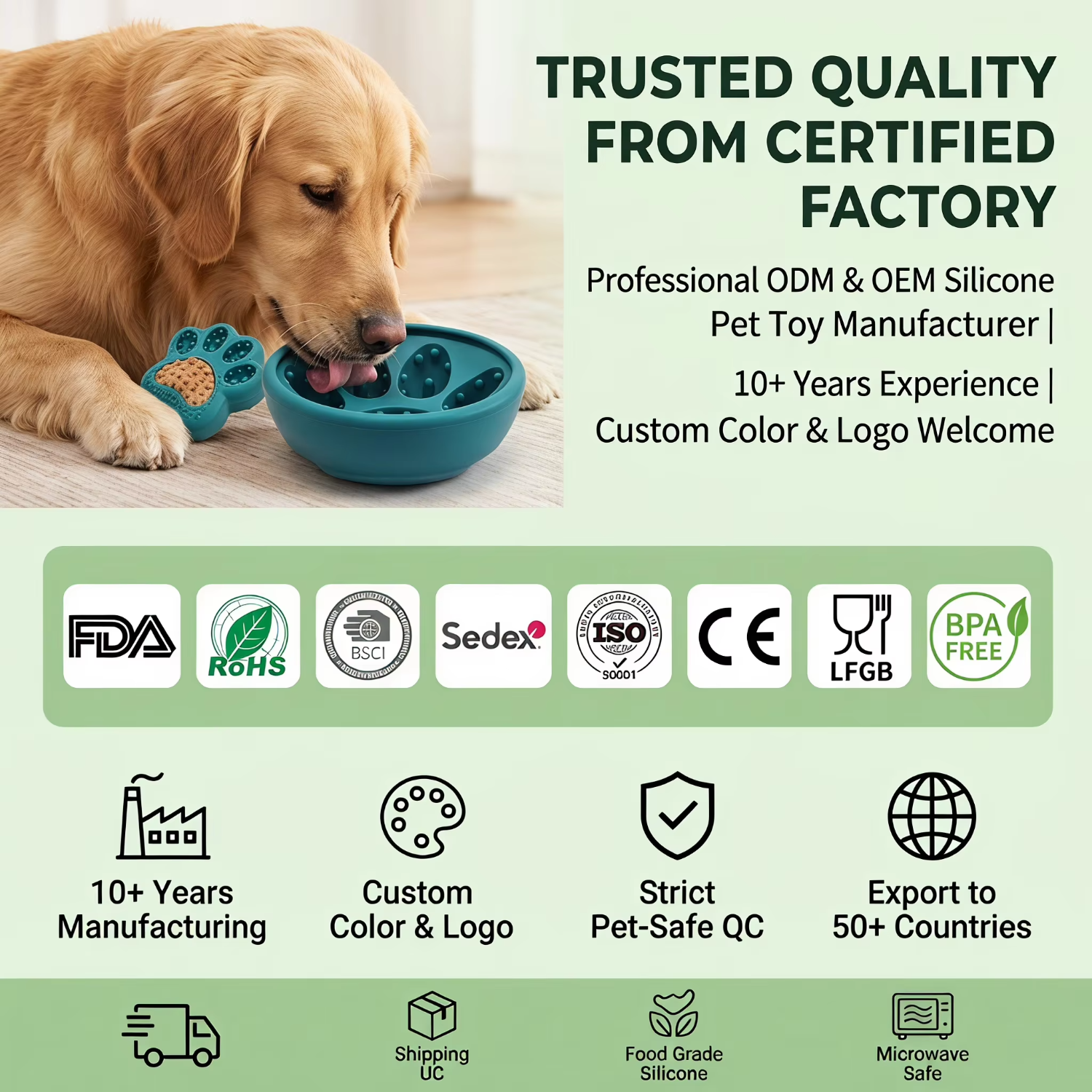 Interactive Silicone Dog Treat Dispensing Toy Puzzle Food Leak Toy for IQ Training Slow Feeding Boredom Relief for Puppies Cats