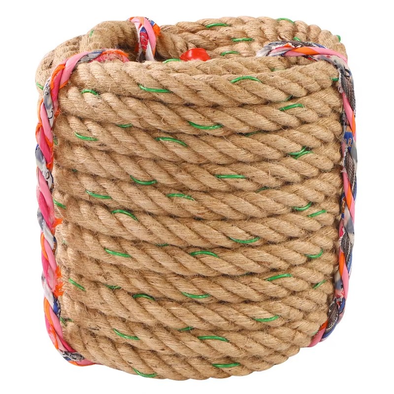 Hot Selling Outdoor Game Tug of War Rope Adult Tug of War Rope Adult Tug of War Rope Natural Heavy Duty