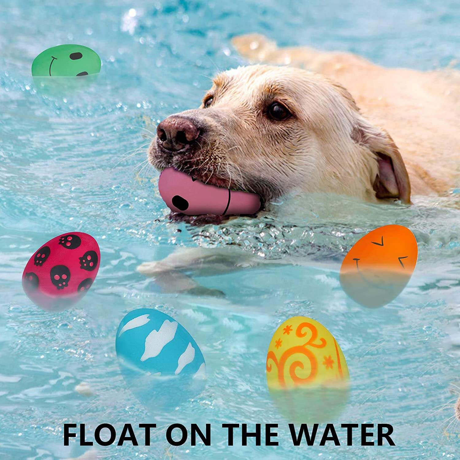 Interactive dog toy details 3