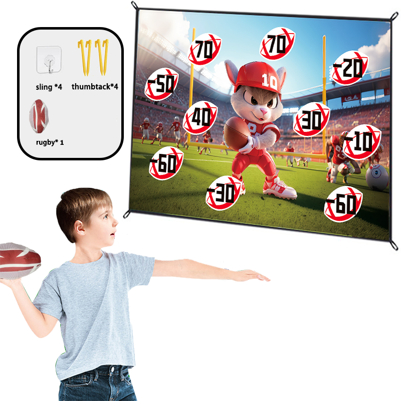 Factory Direct Throwing Training Ball Target Sticky Ball Set Indoor and Outdoor Competitive Toys Popular Sport Games Set Toys