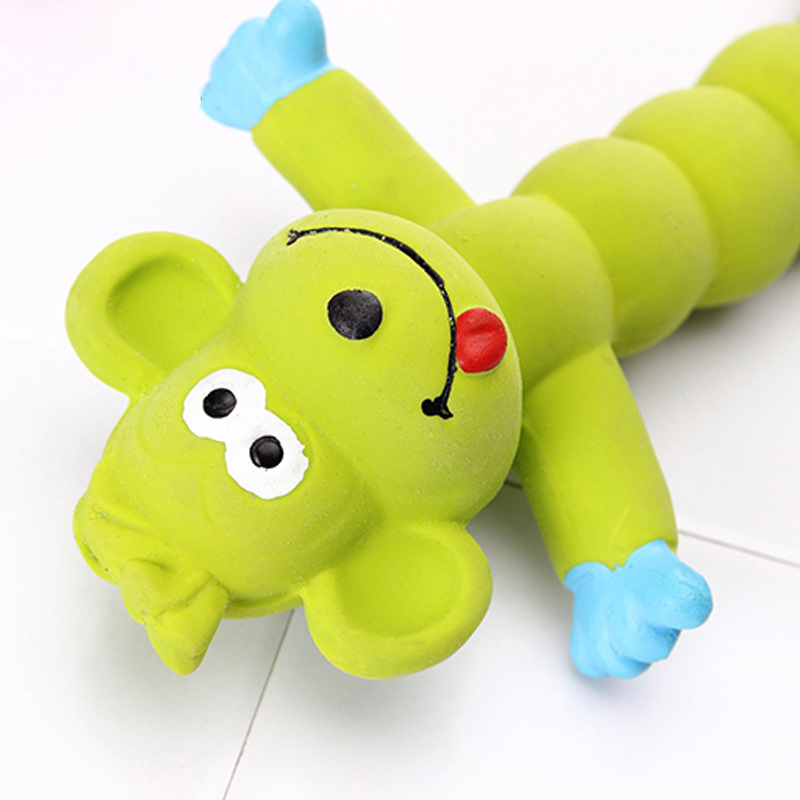 Eco-Friendly Small Latex Material Molar Teeth Cleaning Dog Funny Animal Shape Chewing Toys