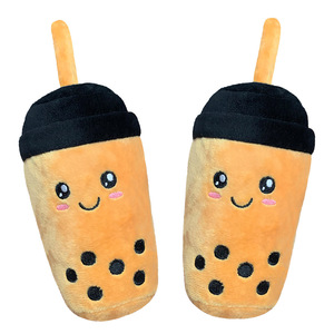 2024 Boba Plush Pet Dogs Chew Toy Cute Squeaker Squeaky Soft Plush