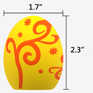 New Dog Puppy Rubber Sound Squeaky Latex Bouncy Squeaker Interactive Fetch Play Pet Egg Balls Pet Toy