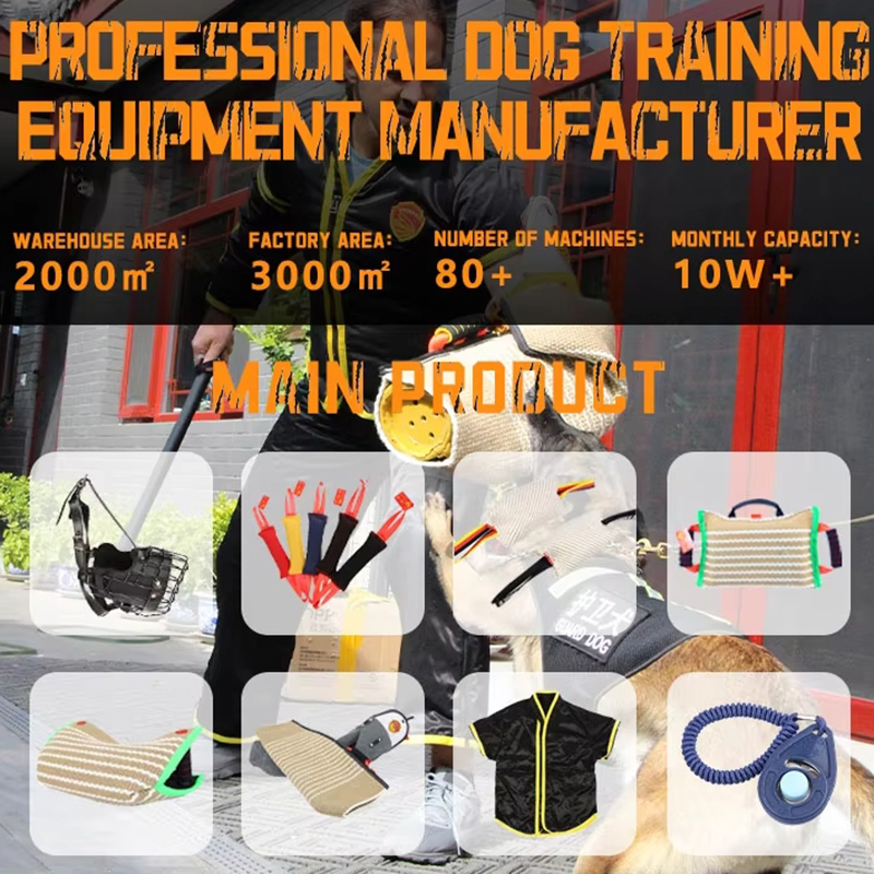Professional Bite-Resistant Fabric Dog Training Toys High Density Padded Cotton Dog Bite Stick Reward Training Dog Bite Tug Bag