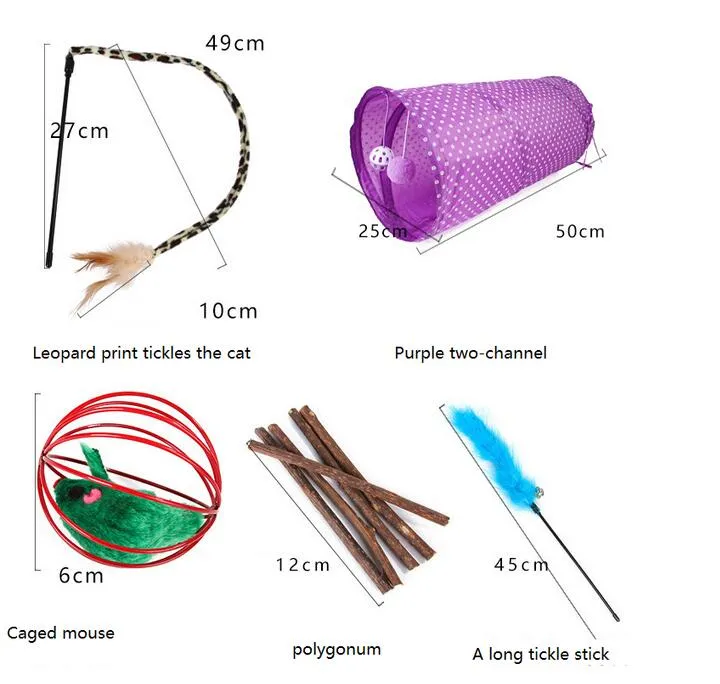 Cat Toy Set Full Assembly