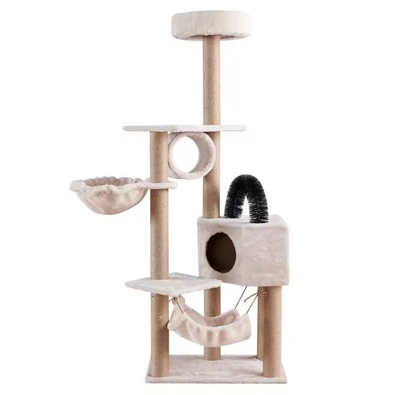 The Large Capacity Play Area Is Spacious Open Allowing Multiple Cats in Family to Play Interact Without Disturbing Each Other