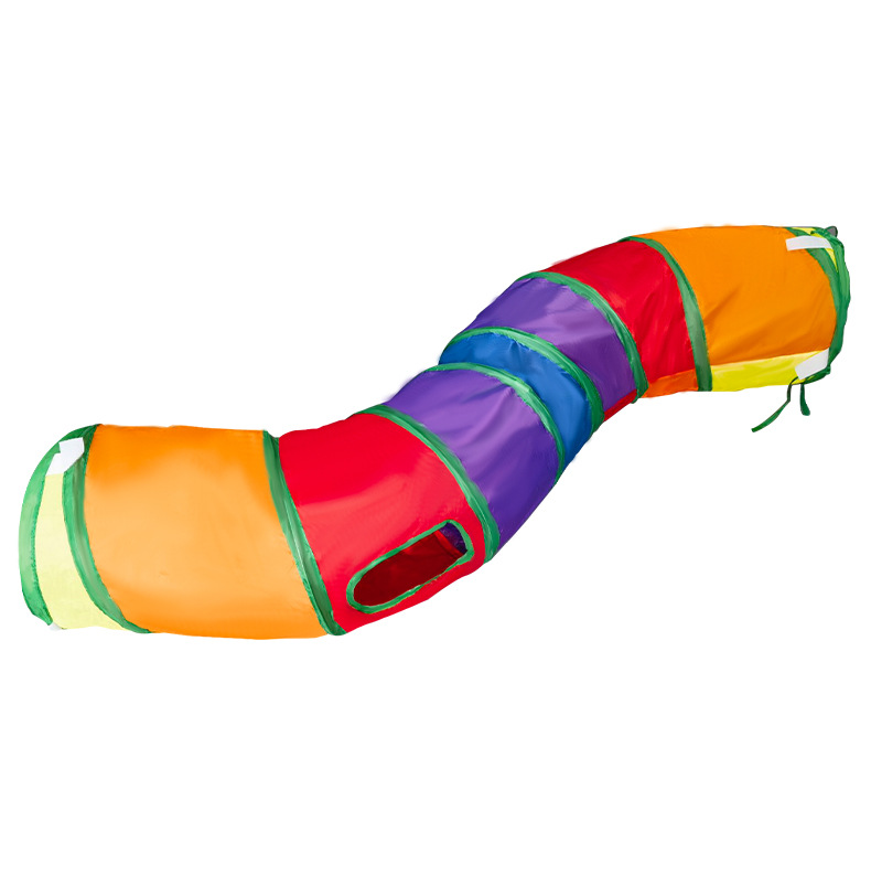 New Design Interactive Collapsible Fun Toys Multiple Play Cat Tunnel