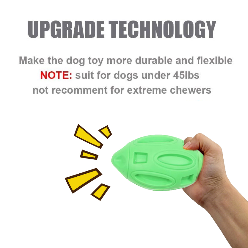 Zhierde Manufacturer Simple Squeaky Chewing Balls Durable Eco-Friendly Rubber Dog Toys for Aggressive Chewers Teeth Cleaning