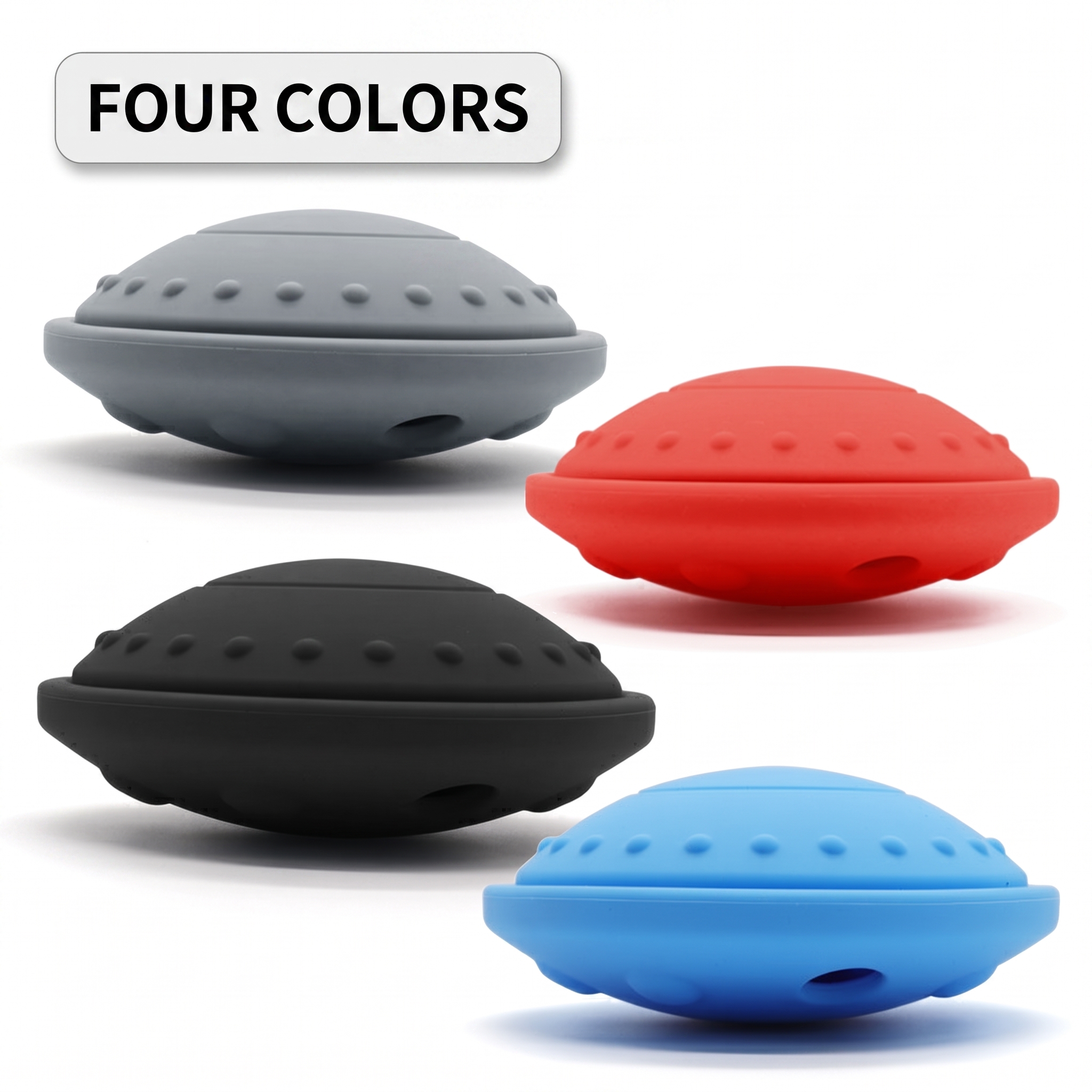 Silicone Dog Treat Dispensing Toy IQ Training Puzzle Food Leak Toy For Boredom Relief Slow Feeder Pet Toy