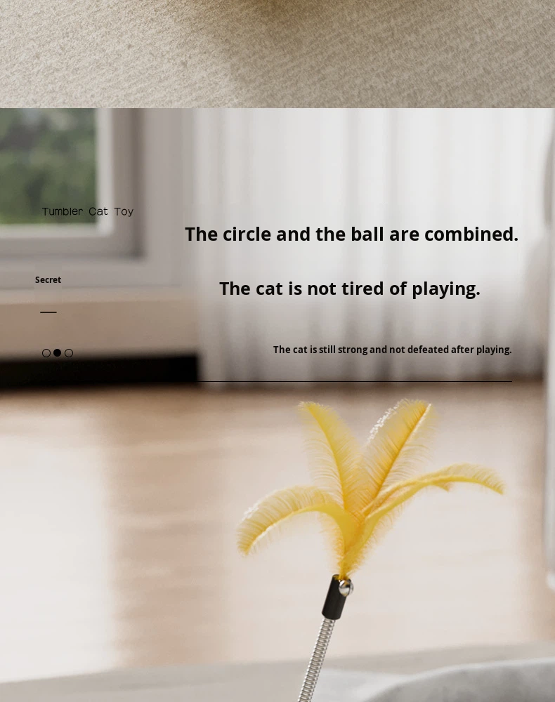 Eco-friendly Pet Toys Cat Multi-play Pet Toy Cat Toy Leaking Food Tumbler Turntable Cat Amusing Artifact Self-Entertainment