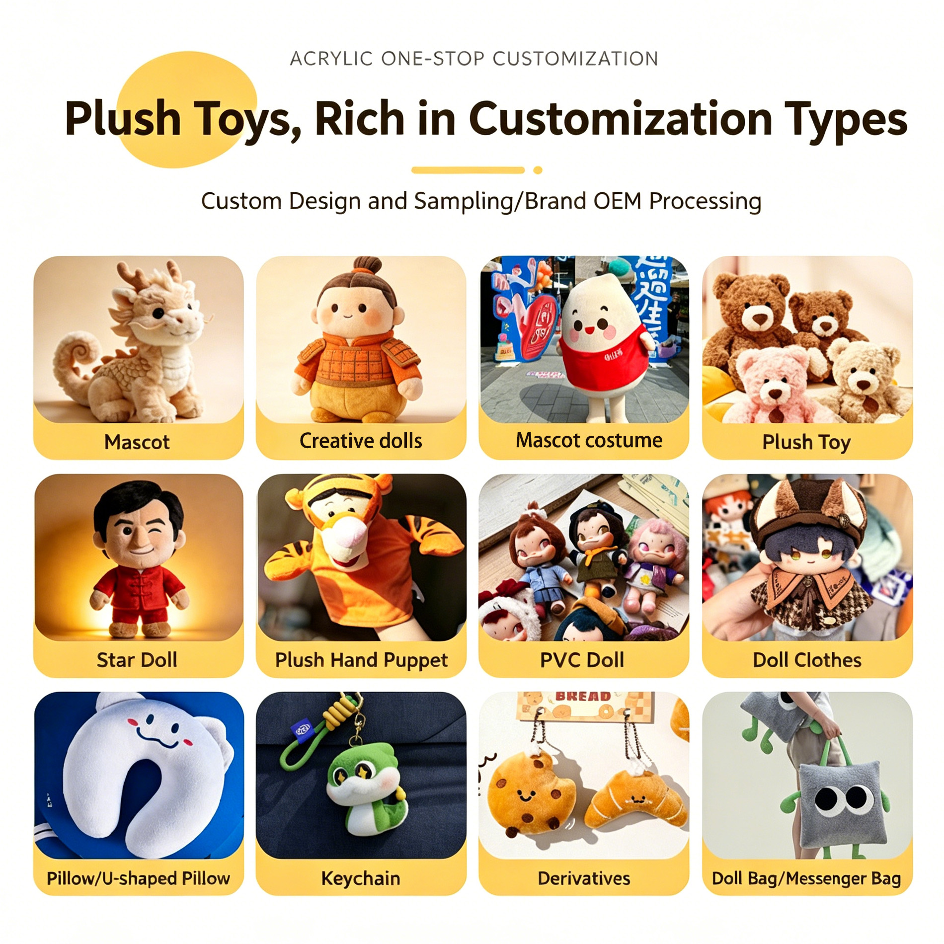 Customized Weighted Sensory Toy Lavender Fragrance Anxiety Relief Plushie Mascot Soft Animal Weighted Sensory Plushies