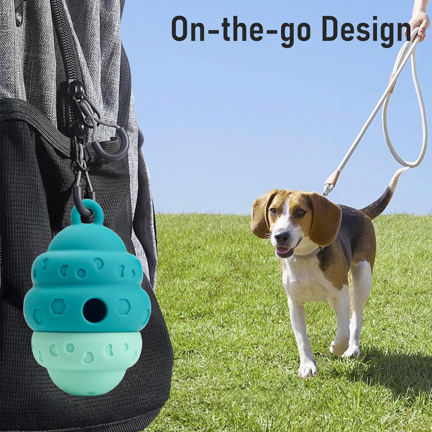 Cross-border New Food-grade Silicone Honeycomb-shaped Dog Chew Toy for Teeth Grinding and Slow Feeding Play