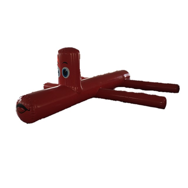 Red Airtight Floating Water Dog Toys,outdoor Sports Inflatable Water Amusement Park Equipment for Sale