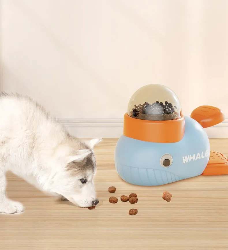 2-in-1 Interactive Pet Toy for Cats and Dogs Puzzle Educational Pet Toy Cat Dog Slow Feeder Treat Dispenser Food Leakage Toy Healthy Eating Toy