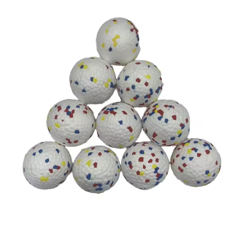 Pet Chew Toys Multi Cluster ETPU Chew Ball High Bounce Rebound Pet Toys Wholesale for Pool Beach Lake Water Floating Game