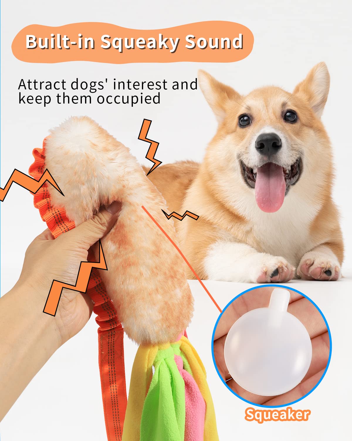 Bungee Tug of War Dog Tug Toy 4