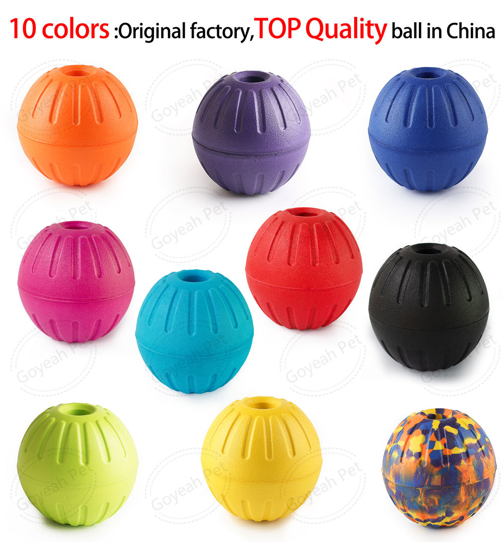 EVA Solid Floating Foam Ball - Durable Bite Proof Pet Toy Custom Logo/Size Available Interactive Training &amp; Water Games