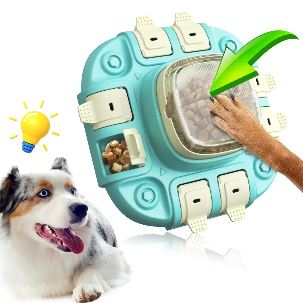 Interactive Waterproof Pet Product Toys Fun Puzzle Design in Three Colors