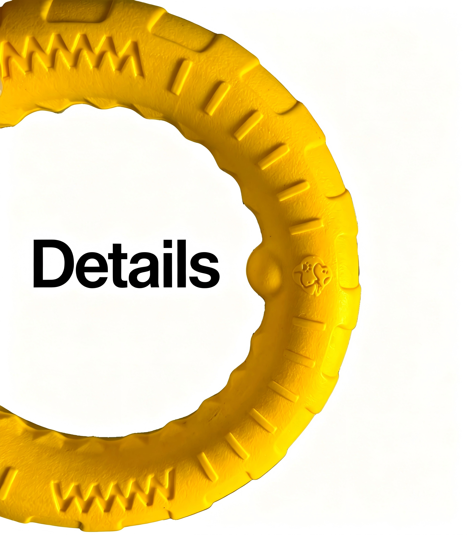 Eco Friendly EVA Dog Pull Ring Toy High Buoyancy Floating Pet Tug Ring Easy to Clean Water Training Chew Toy for Dogs