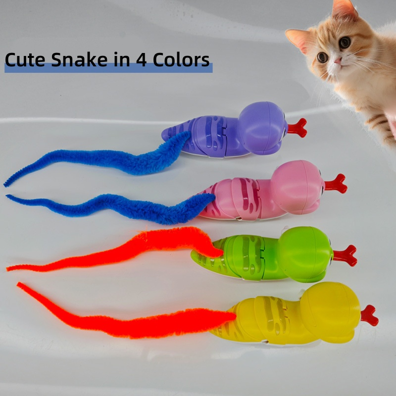 String Bird Cat Toy Self Play Boredom Breaker Plush Long Tail Interactive Kitten Teaser Wand Pet Toy Smart Interactive Wiggly Snake Pet Toy