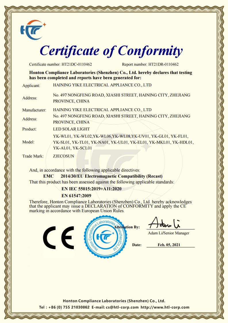 Certification 1
