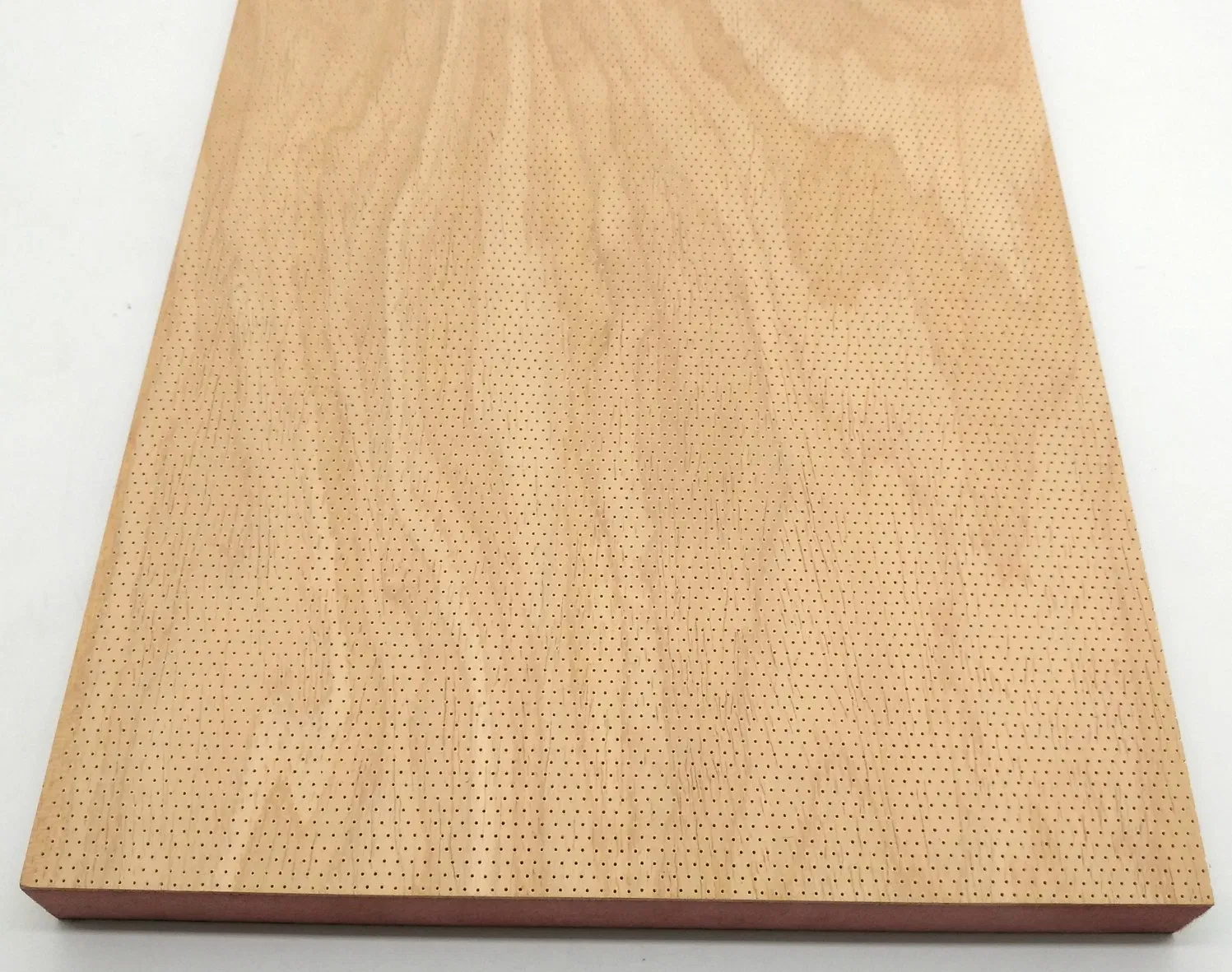 Auditorium Wall Panel Maple Veneer 0.5mm Nano Microperforated Sound Absorption Material