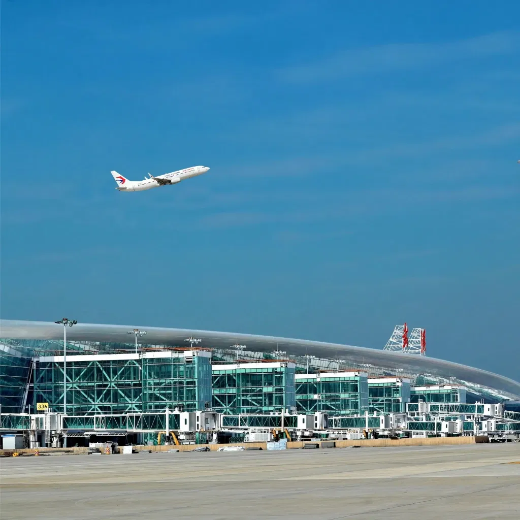 Durable Building Steel Structure Airport with a Sleek, Modern Design, Steel Structure Strong Factory.
