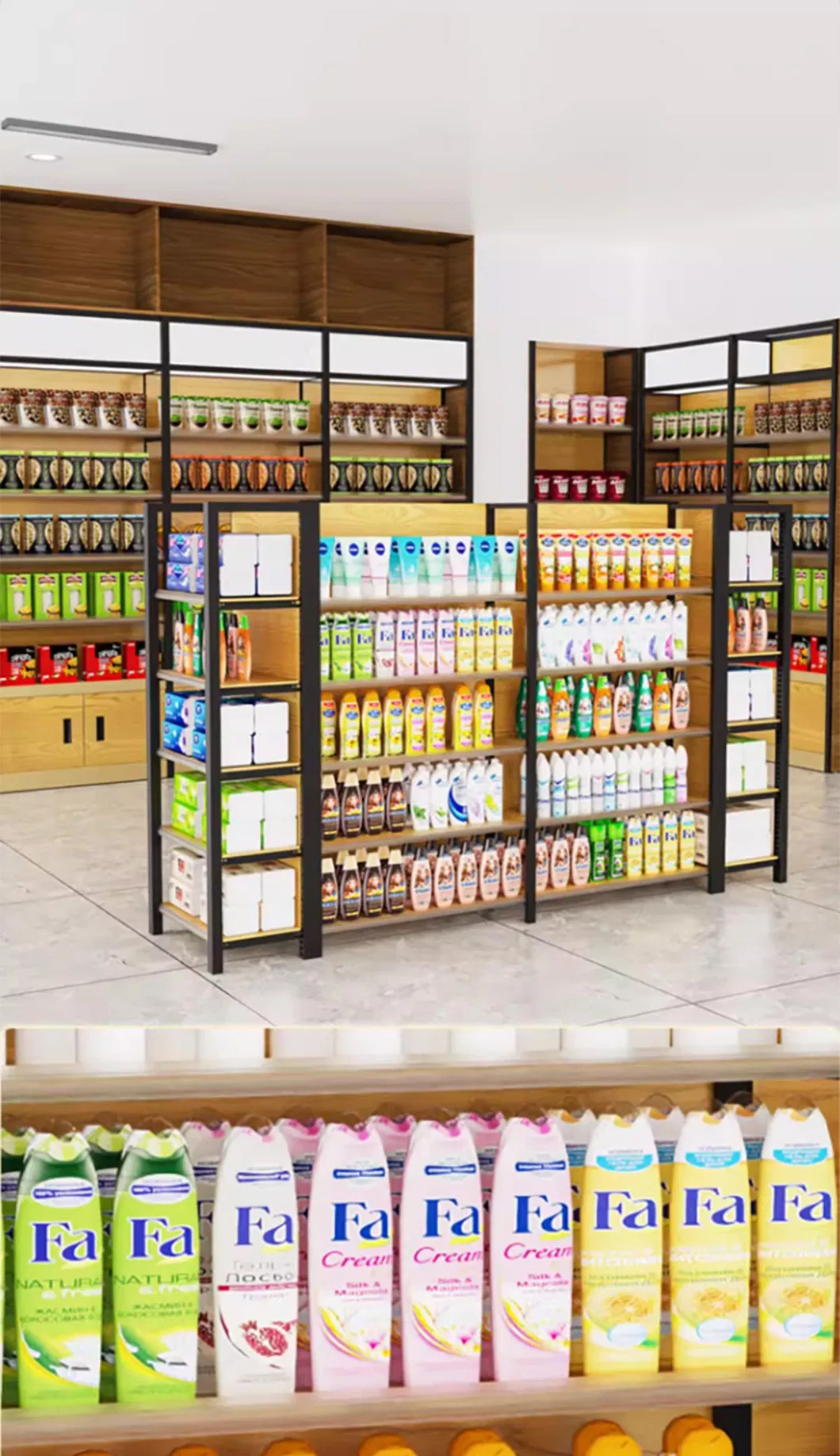 Supermarket Shelving View 5