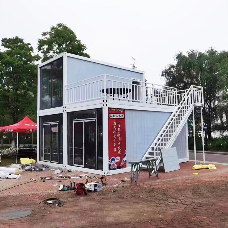 Modulaire 40FT Mobile Cuisine Maison De Luxe Conteneur Conteneur Maison Restaurant