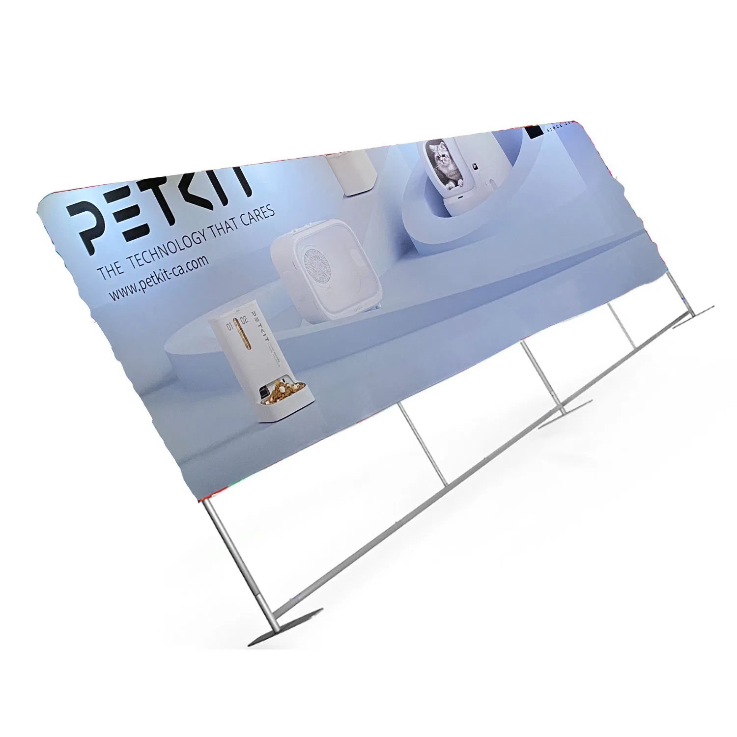 Portable Profile Aluminum Tube Banner Custom Print Exhibition Equipment Display Stands