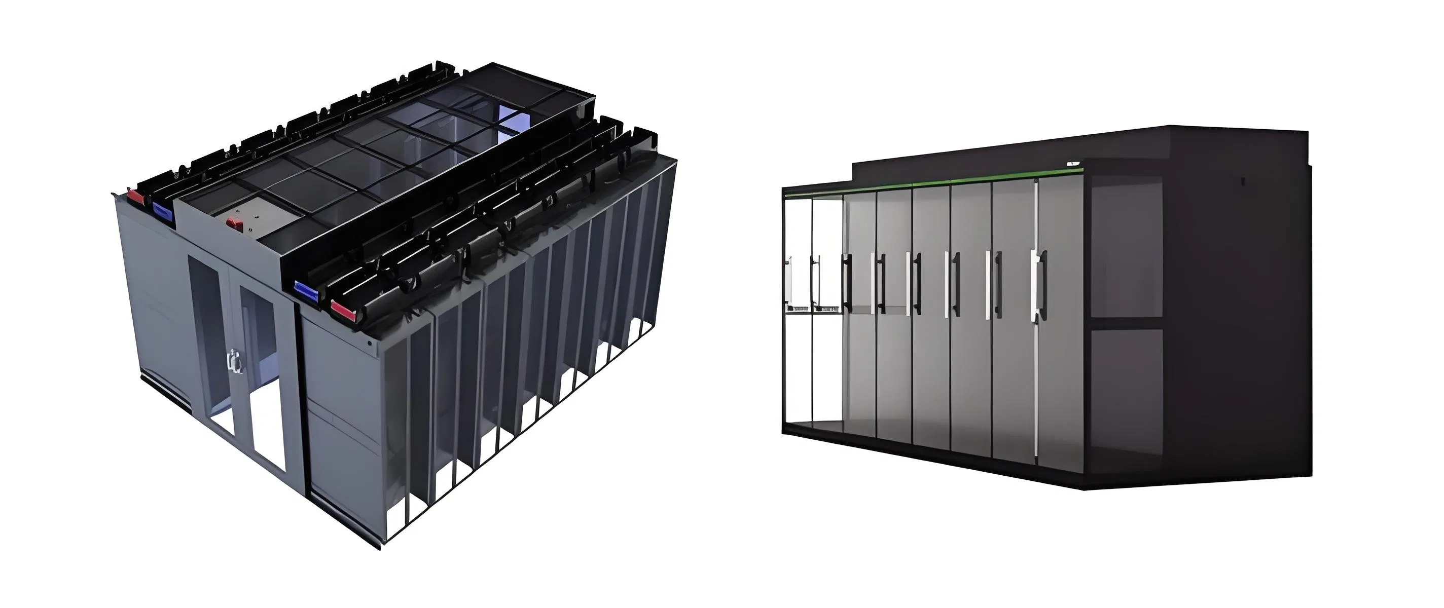 42u 45u 47u Sever Rack Ldc Data Center Cold Aisle Containment