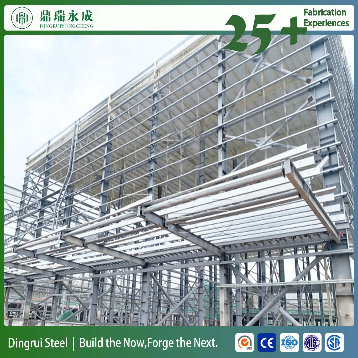 Modern Multi-Story Steel Structure Apartment Prefab Hotels Modular Housing Prefabricated House