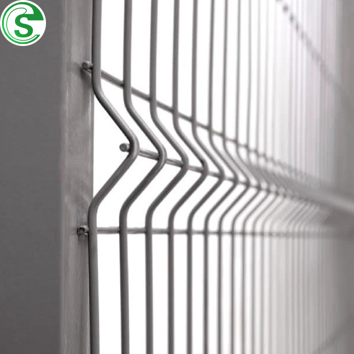 Industry Fencing Wire Mesh Outdoor Fence Panels 3D Fence with Square Post