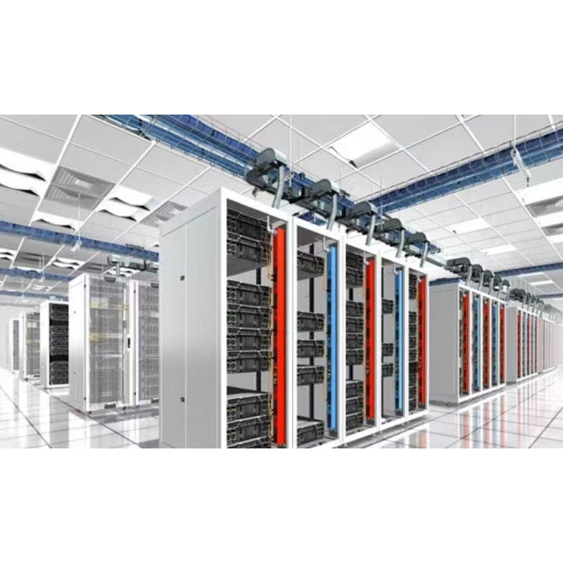 Reduced Pue with Hot Aisle Containment Data Center Infrastructure Modules