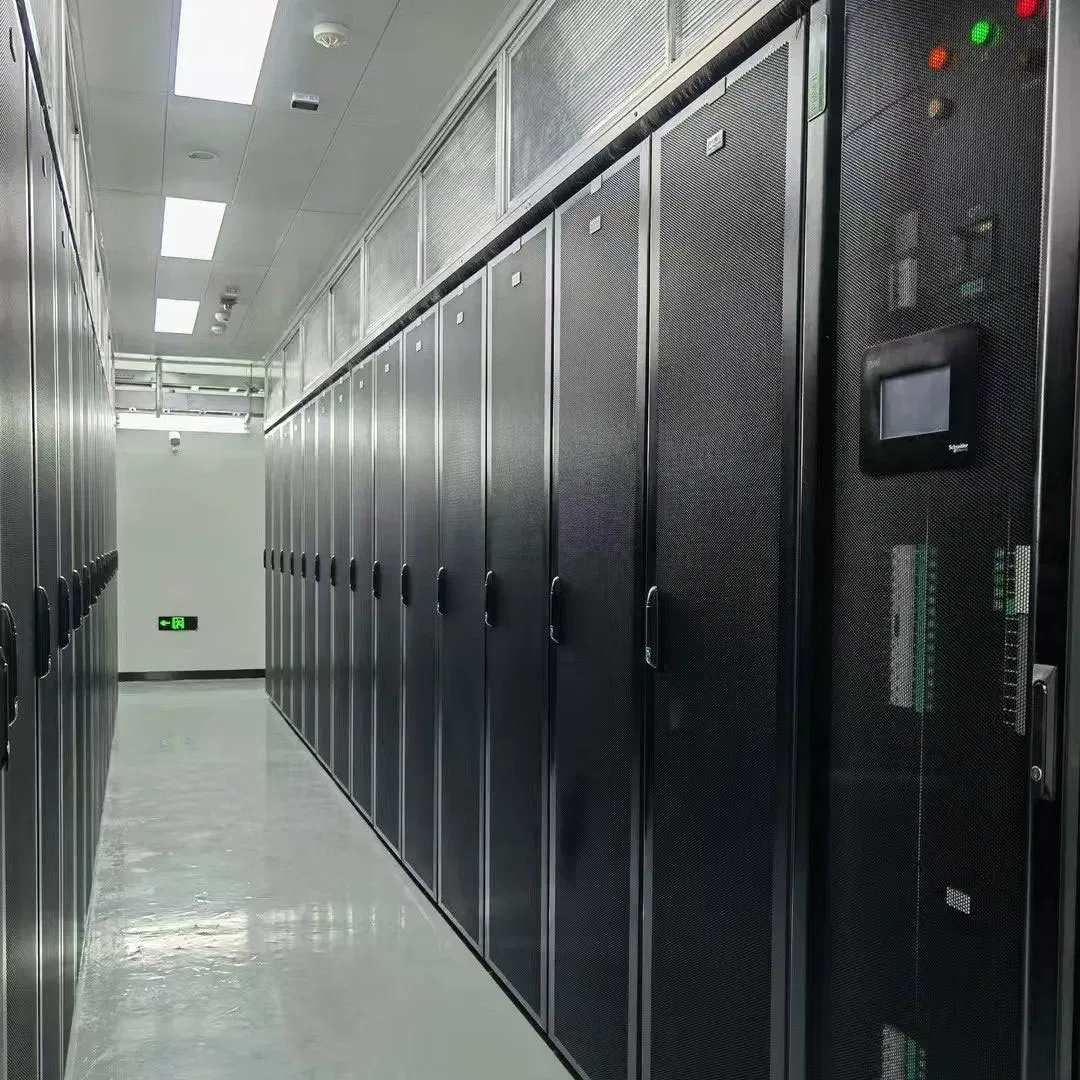 Reduced Pue with Hot Aisle Containment Data Center Infrastructure Modules