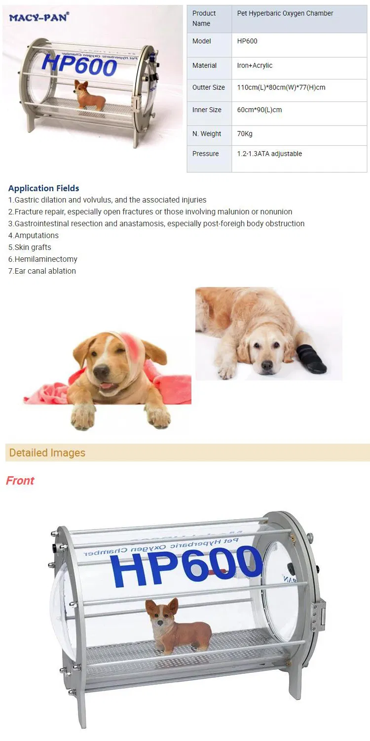Pet Hyperbaric Chamber Details