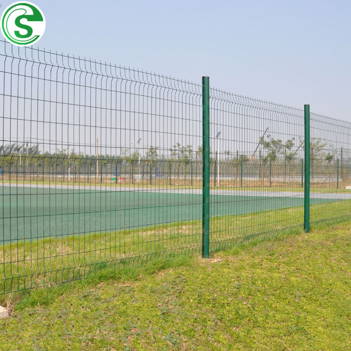 Industry Fencing Wire Mesh Outdoor Fence Panels 3D Fence with Square Post