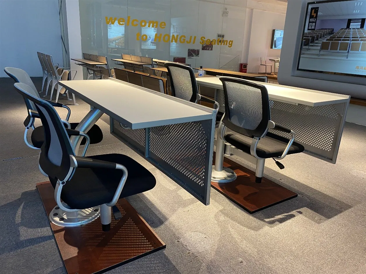 Auditorium Theater University College Classroom Rotate Swivel Student Swing Study School Desk and Chair